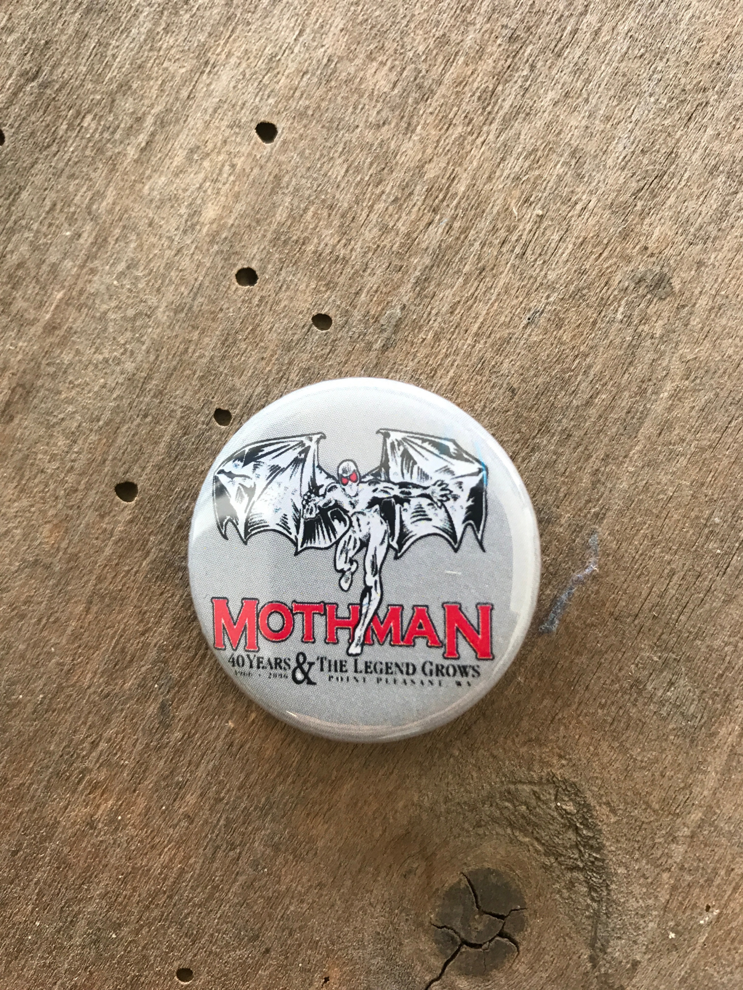 Mothman Button